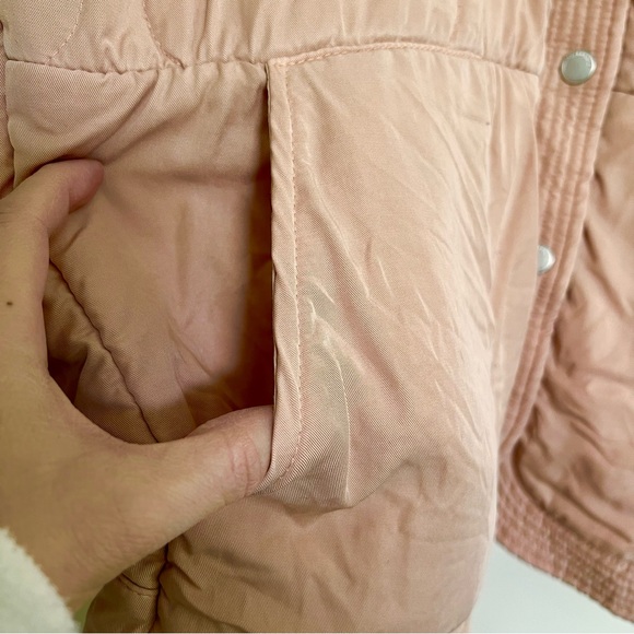 Blank NYC *Blush Pink Quilted Jacket - Picture 10 of 13